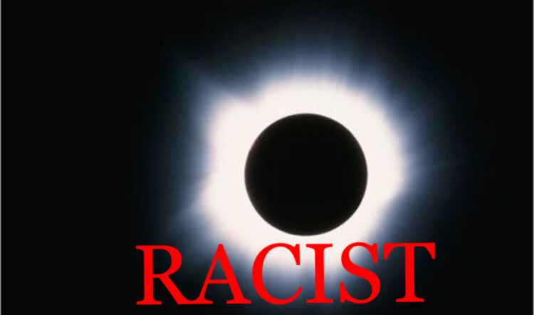 Left wing The Atlantic: Solar eclipse was racist