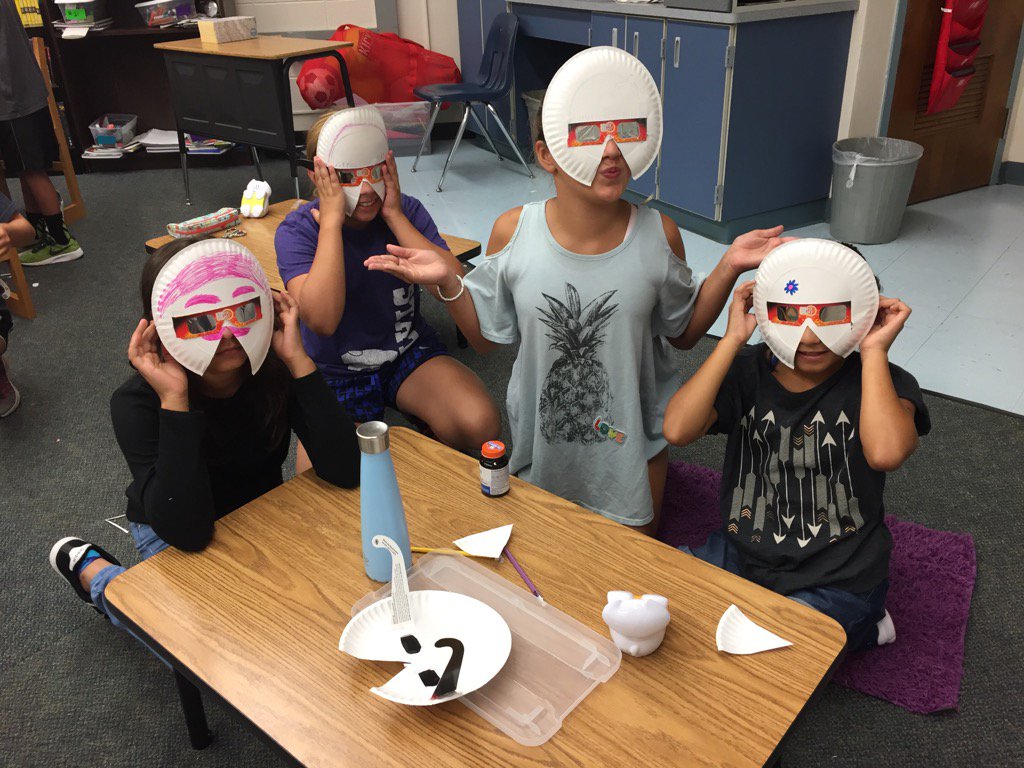 Prepping for eclipse viewing! smsd@wvphilips5