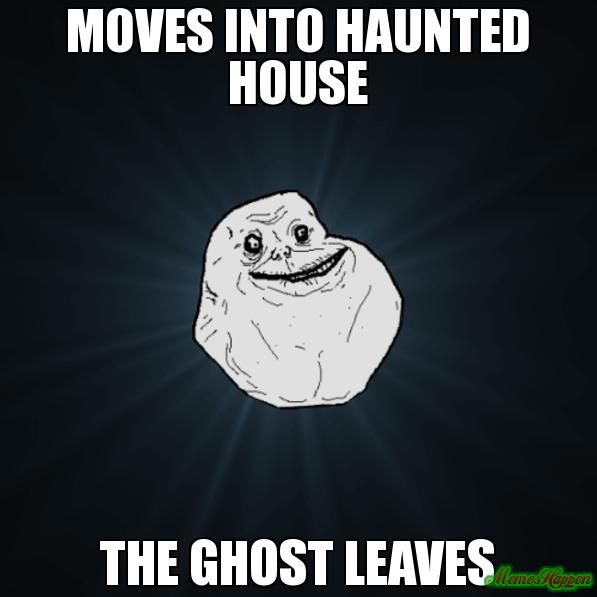 wickeddomain's tweet photo. Forever alone #haunted #ghost #leaves #forever #alone #meme https://t.co/lkqw5ON8iu