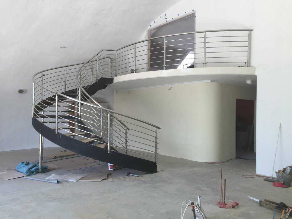 Domes4Homes's tweet photo. Inside a lovely dome home in Perth Australia! 
#domes #monolithic #ecofriendly #construction #Design #Architecture #staircase #sustainable https://t.co/5D5CZJnXq2