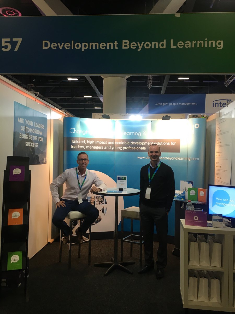 theDBLedge's tweet photo. We're all set at #AHRINC! Are your leaders of tomorrow being setup for success? Come visit us at stand 57!
#DevelopmentBeyondLearning https://t.co/uukazmEdR0