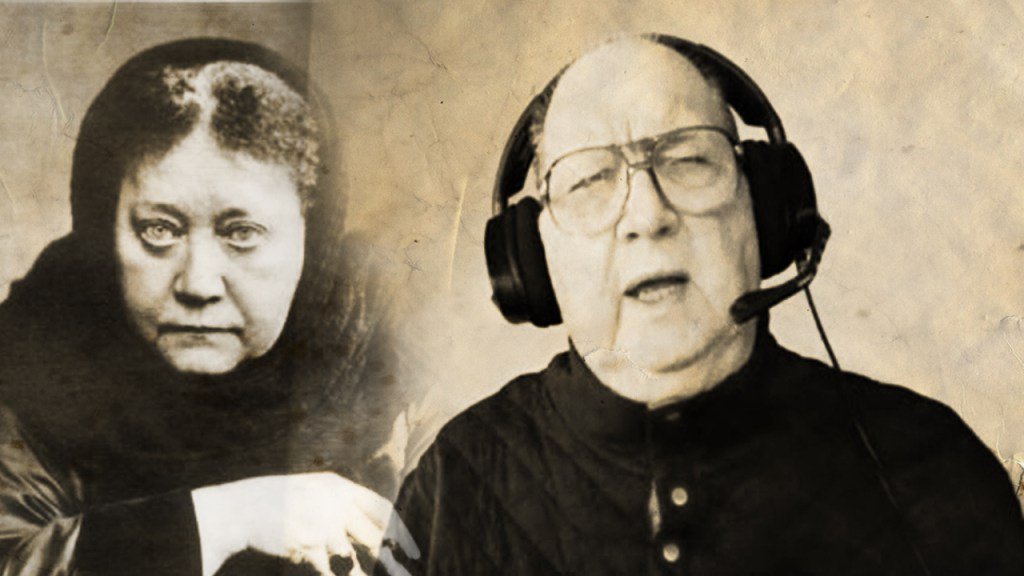 Mythicistme's tweet image. Jordan Maxwell Gets Angry After Being Called A Helena Blavatsky “Fan” truthseekah.com/jordan-maxwell…