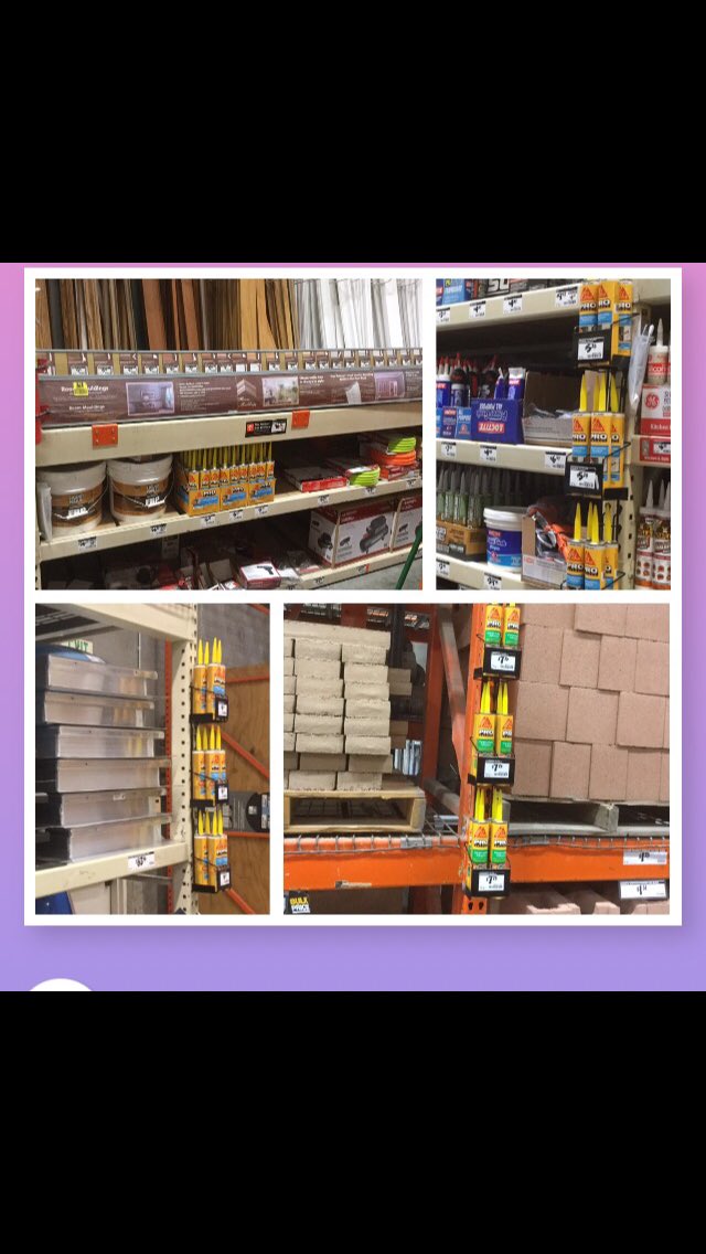 DCarlitozzz13's tweet photo. You can now find sikaflex in multiple departments at your local East Vale Home Depot store! Thanks to HD#1084 #ProsSelectSika #D21/22/24/30 https://t.co/yWOvRKIEMi