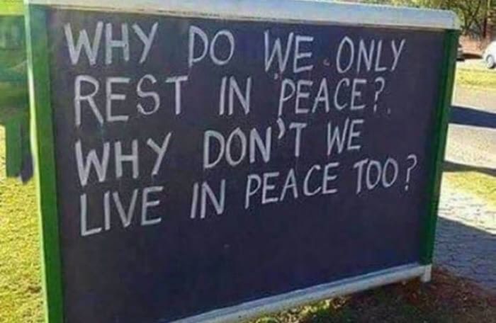 Semoga kedamaian dilimpahkan kepada kita semua:)