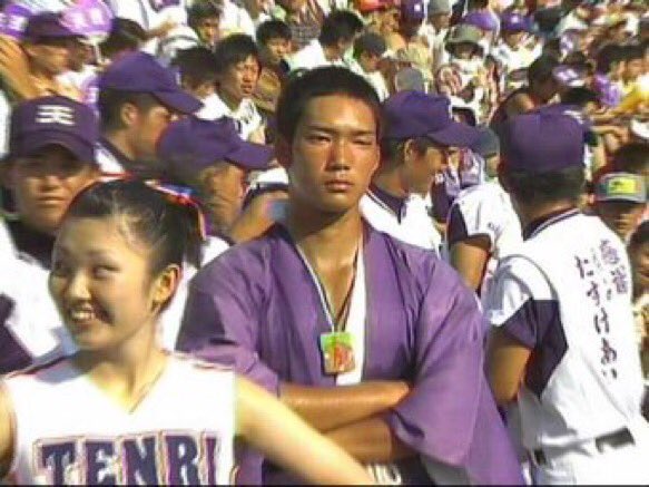 甲子園 最後は思わず涙 奈良 天理高校の不動の応援団長が格好よすぎる Togetter