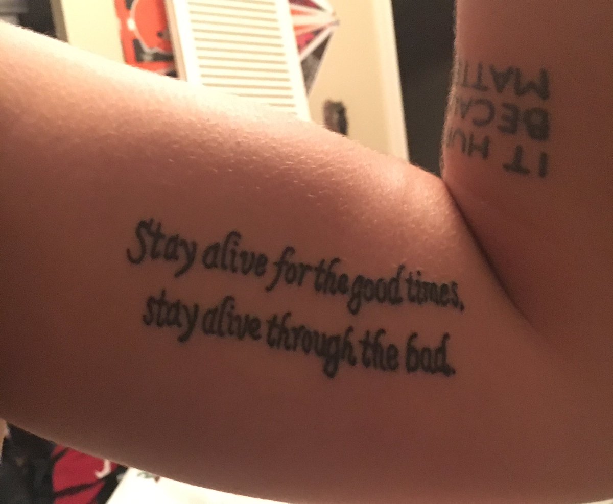 AnEnthusiastOf's tweet image. Got this done a week ago today!This song and specifically these lines speak to me. @andyblack