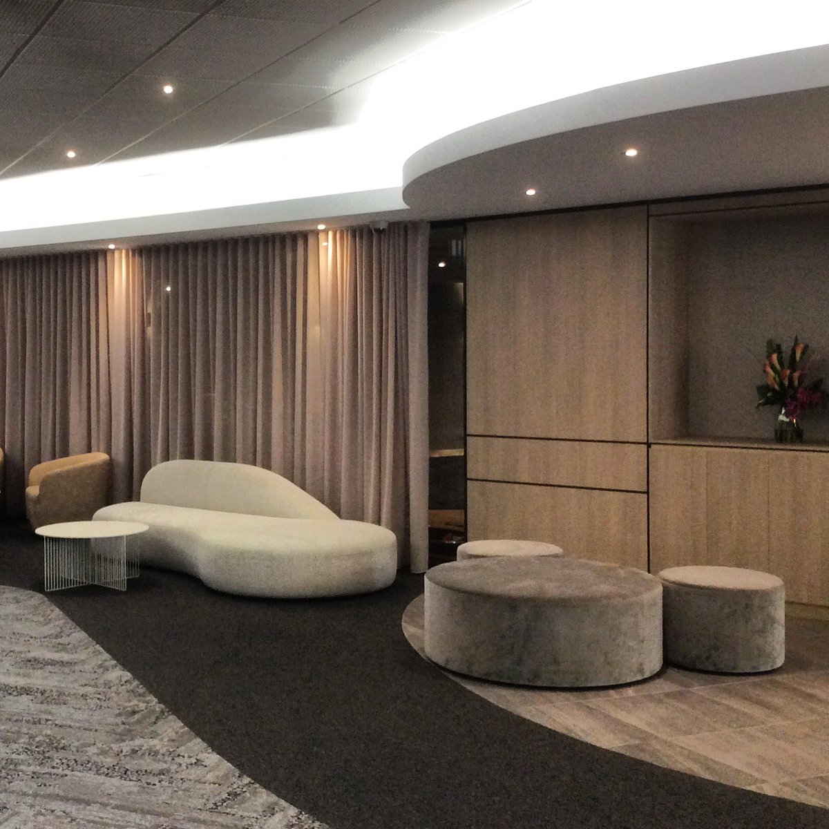 MonarchBuilding's tweet photo. A quick preview of the foyer refurb we've just completed for @CanberraSCC Woden. #Canberra #CanberraBuilder #MonarchBuild https://t.co/zZ1JgHDWfW