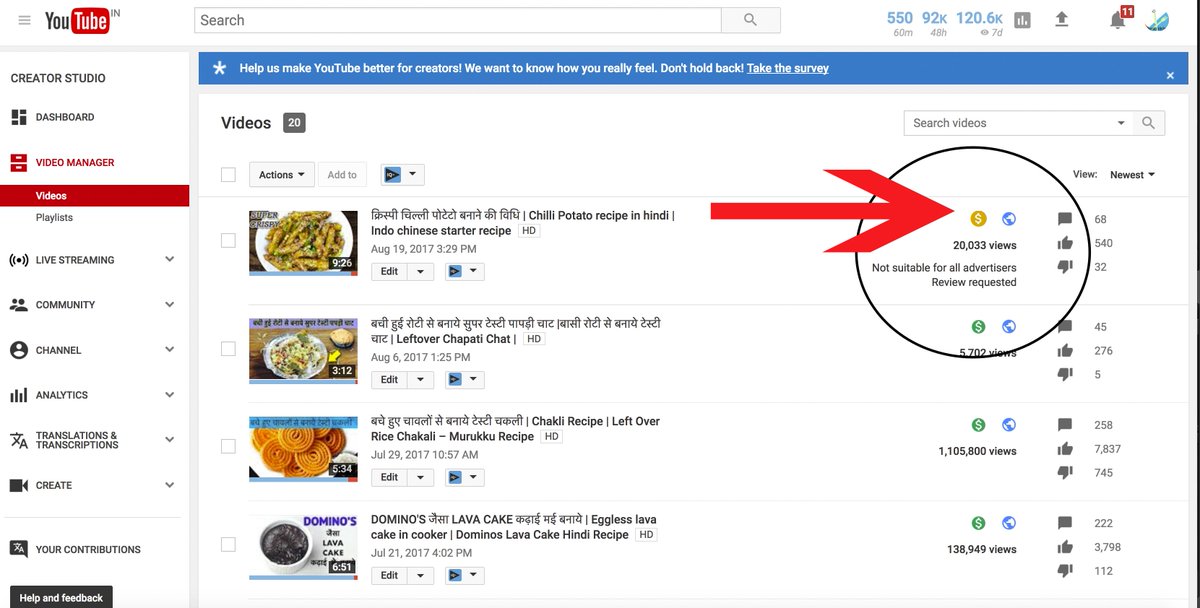 bharatzkitchen's tweet photo. @Niharikakap24 @rohantejwani making chili potatoes is not suitable for advertisers ?? what up with youtube these days?? https://t.co/XyBC9mxia5
