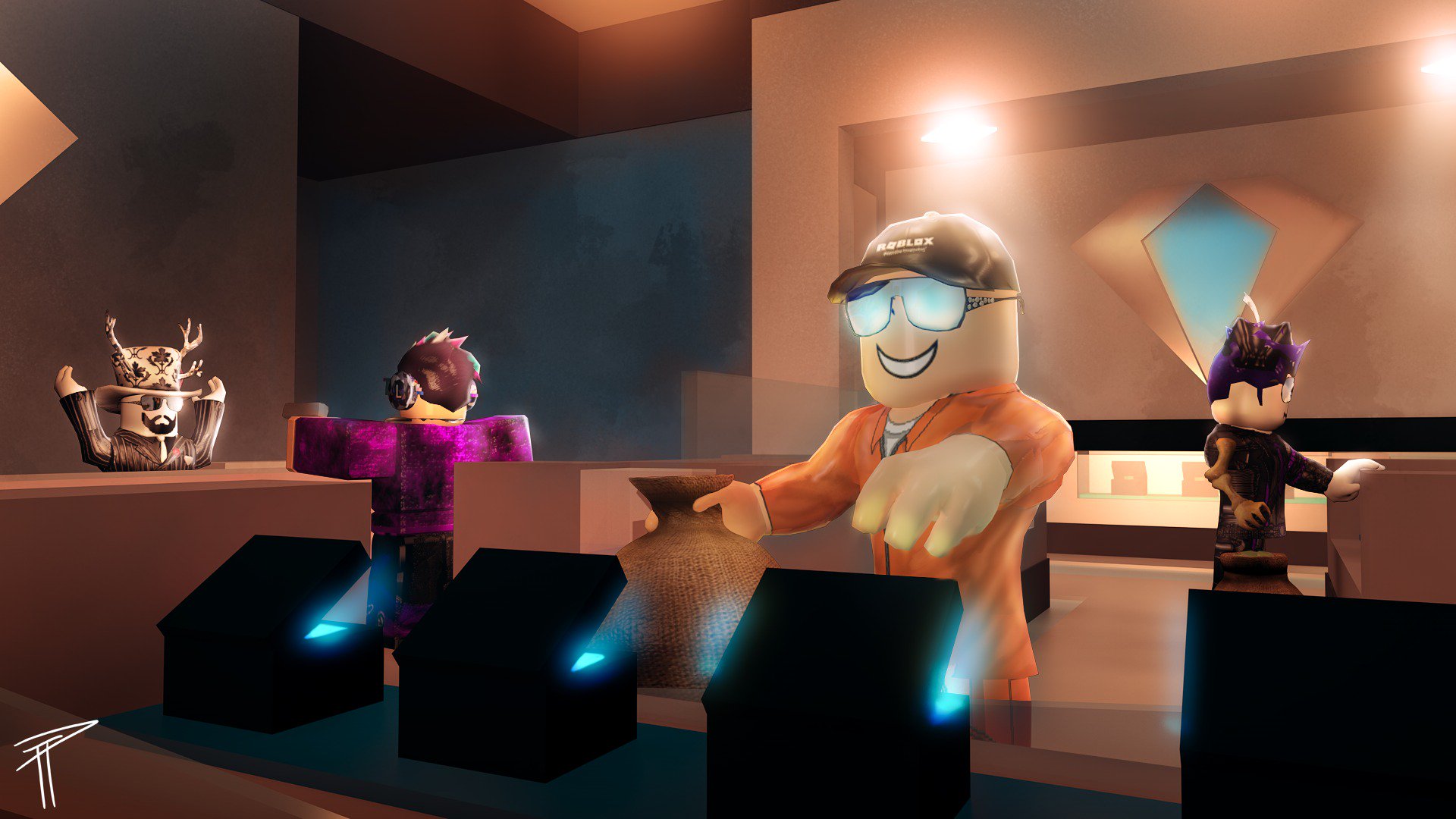 IDHAU on Twitter: ""Heist" Artwork for Jailbreak #ROBLOX #ROBLOXDev…