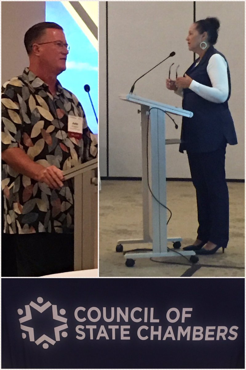 commpac's tweet image. Kitty Lagareta &amp;amp; John McNamara spoke about Crisis Comm. &amp;amp; Management @ the Council of State Chambers convention this AM @ModernHonolulu.
