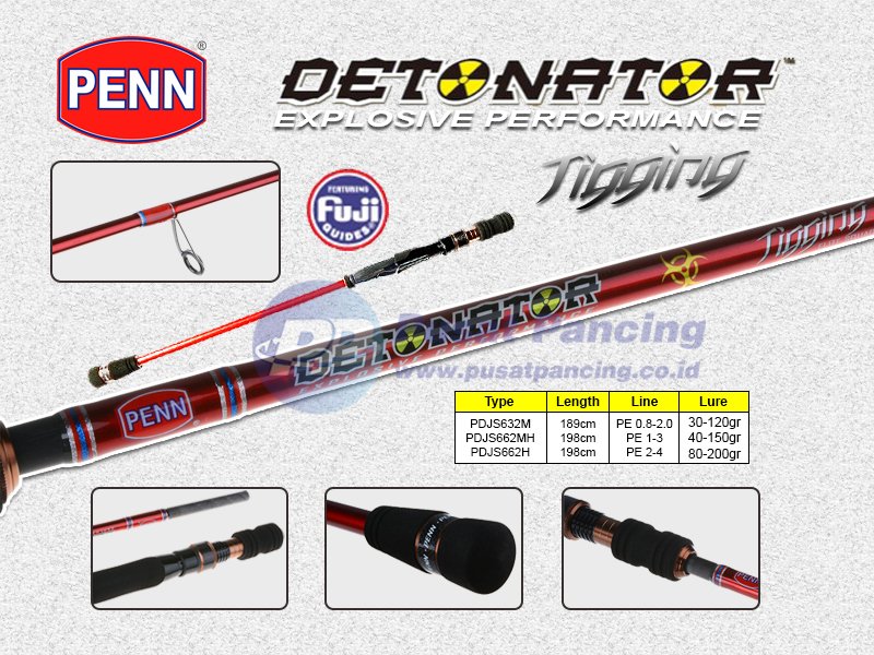 pusatpancingid's tweet photo. Detonator Jigging #Rod #Joran #Penn #Detonator #Jigging #Casting #TokoOnline #TokoPancing #ThrowbackHits https://t.co/6JCAFiBL9Q https://t.co/6zeNpiaEMv