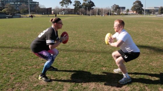 coach @simonacastricum takes poncho through footy training and chats her new EP: youtu.be/wJKATYL15PQ