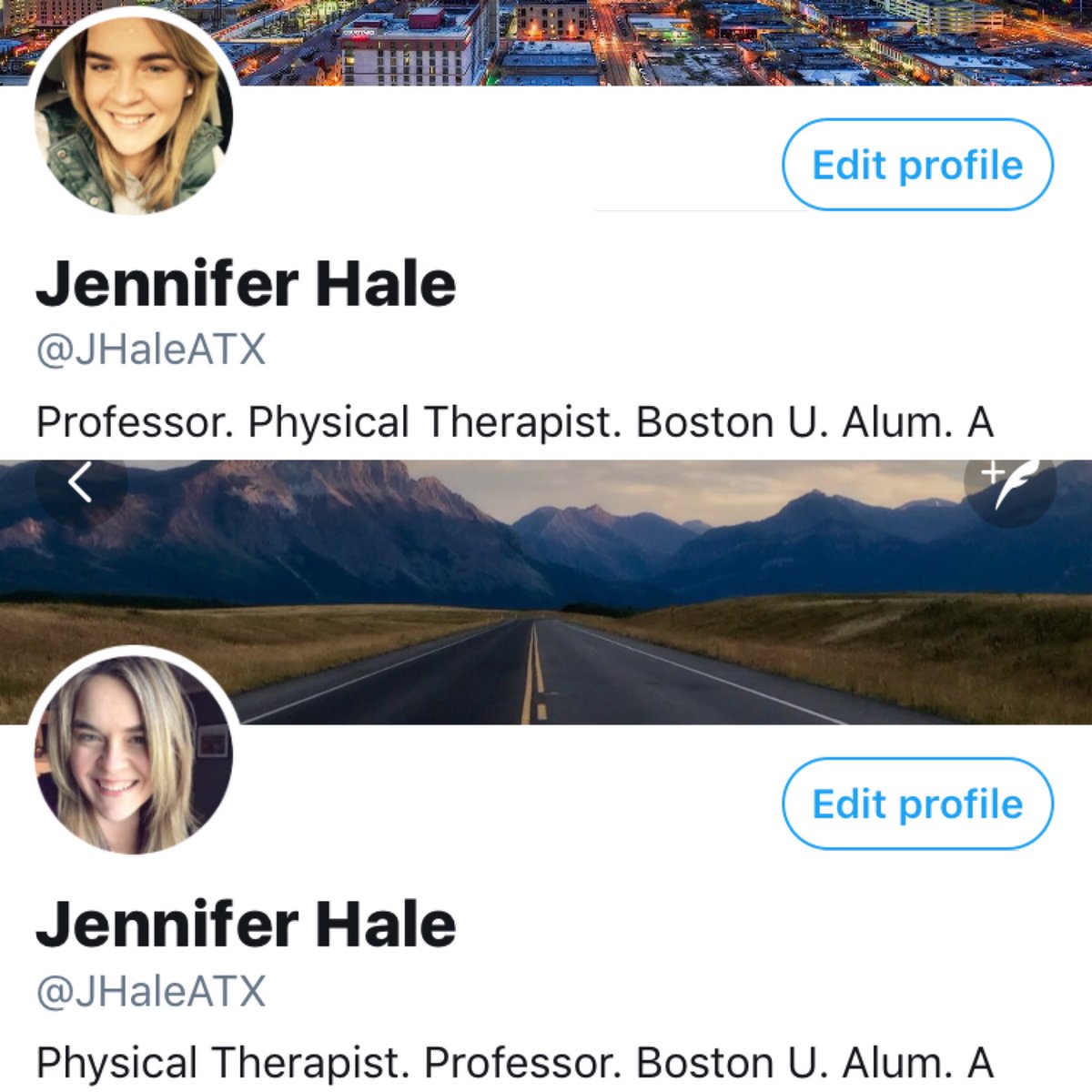 JHaleATX's tweet photo. Today's #physiotalk tweet chat made me realize my twitter bio needed updating. I stand corrected. #Physio1st #NewPicsToo ๐ https://t.co/0eb1fvG68f