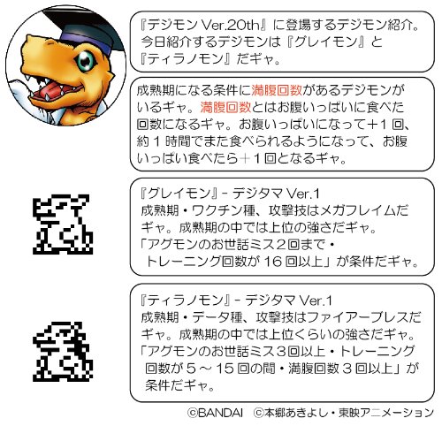 話題の20th その初代デジモン