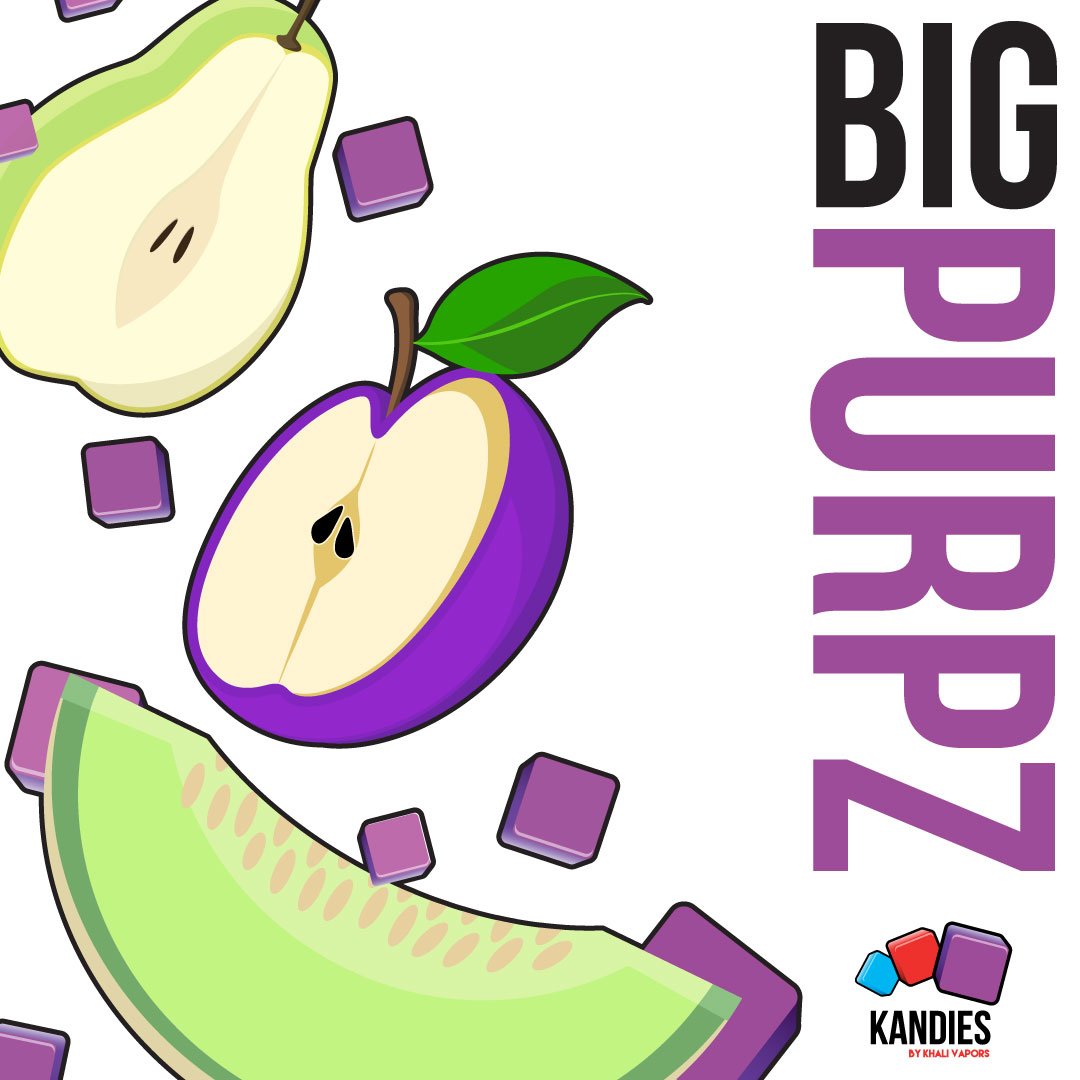 KhaliVapors's tweet photo. Looking for a Big change in your vape game? Grab our @Kandies.KV line for a bit of PURPZ to change it All!

#KandiesByKhali #VapeOn #Vape https://t.co/nF64lXAs4I