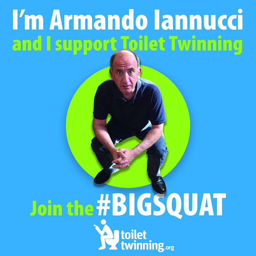 toilettwinning's tweet photo. Join the #BigSquat. Be a sport like @Aiannucci for #WorldToiletDay and for the one in three who don’t have a loo: https://t.co/Bdwb3FViLF https://t.co/RnuvsGQX8B