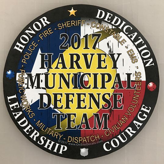 We are selling Harvey MDT decals. ALL proceeds go to supporting first responders. Please check out our facebook for more info!