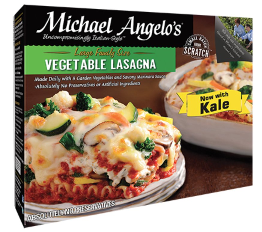 Hungry and want something delicious? Pick up Michael Angelo's Vegetable Lasagna with Kale! Tickle your tastebuds with this tasty meal!