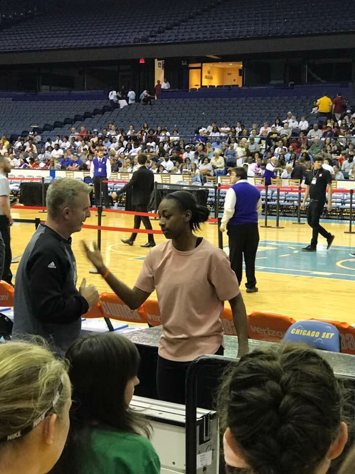 FPbasketball's tweet photo. Congrats @jewellloyd on another excellent performance and win ! #fpgirls #fpalum https://t.co/57oq6v4E6v