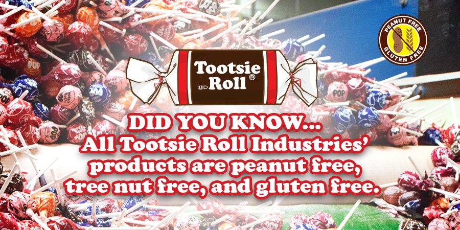 #RETWEET to spread the word! Perfect for #firstdayofschool! #PeanutFree #GlutenFree #Treenutfree #TootsieRoll