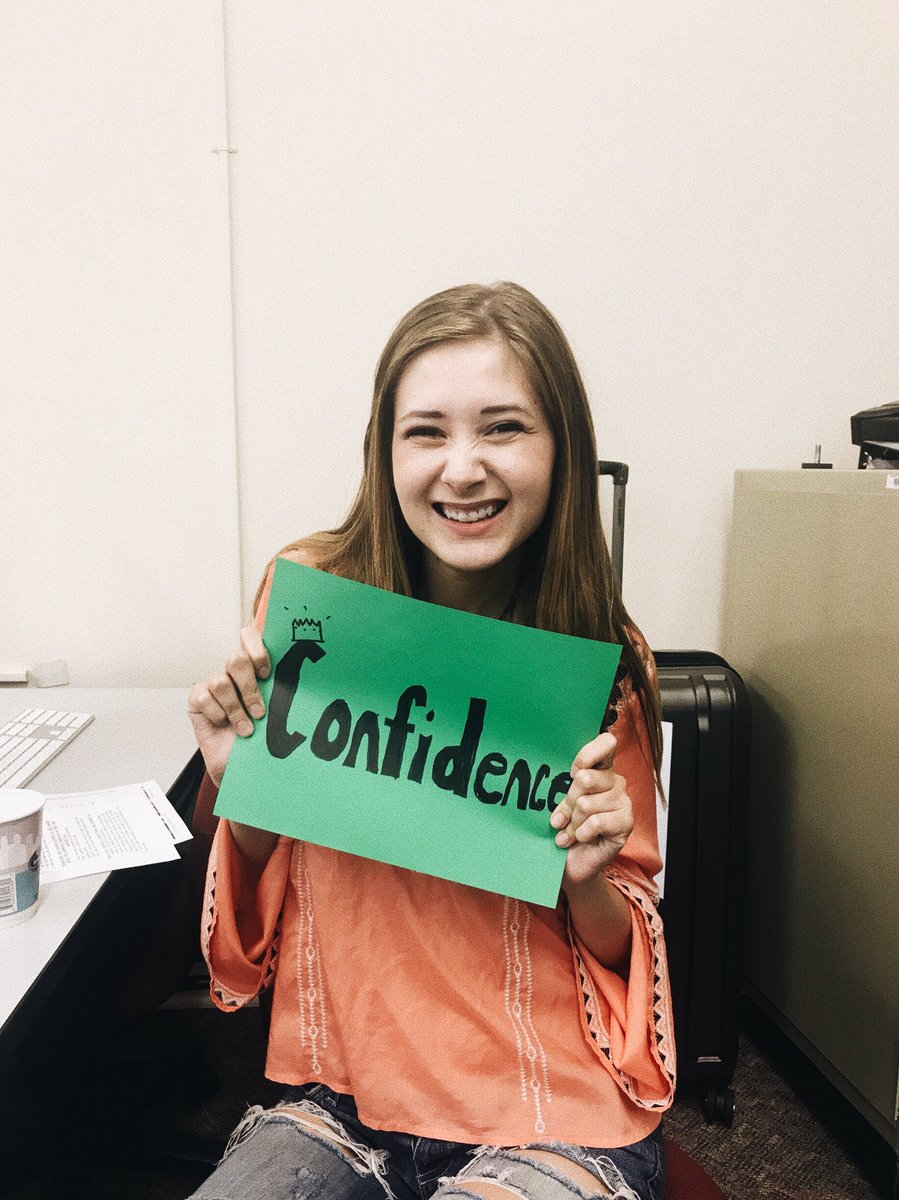 TilaLitBlock's tweet photo. My word for this semester is #confidence #oneword #UMEdTech https://t.co/HgSsfczNlx