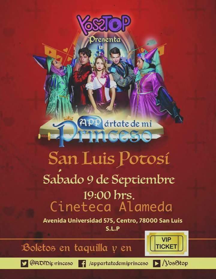 SomosSanLuisP's tweet photo. #Stoppers de #SanLuisPotosi el próximo sábado a las 7 pm se presenta @YosStoP con @ADMiPrinceso en la @CinetecaSLP ¿Ya tienes tus boletos? https://t.co/0iIco0xTRm