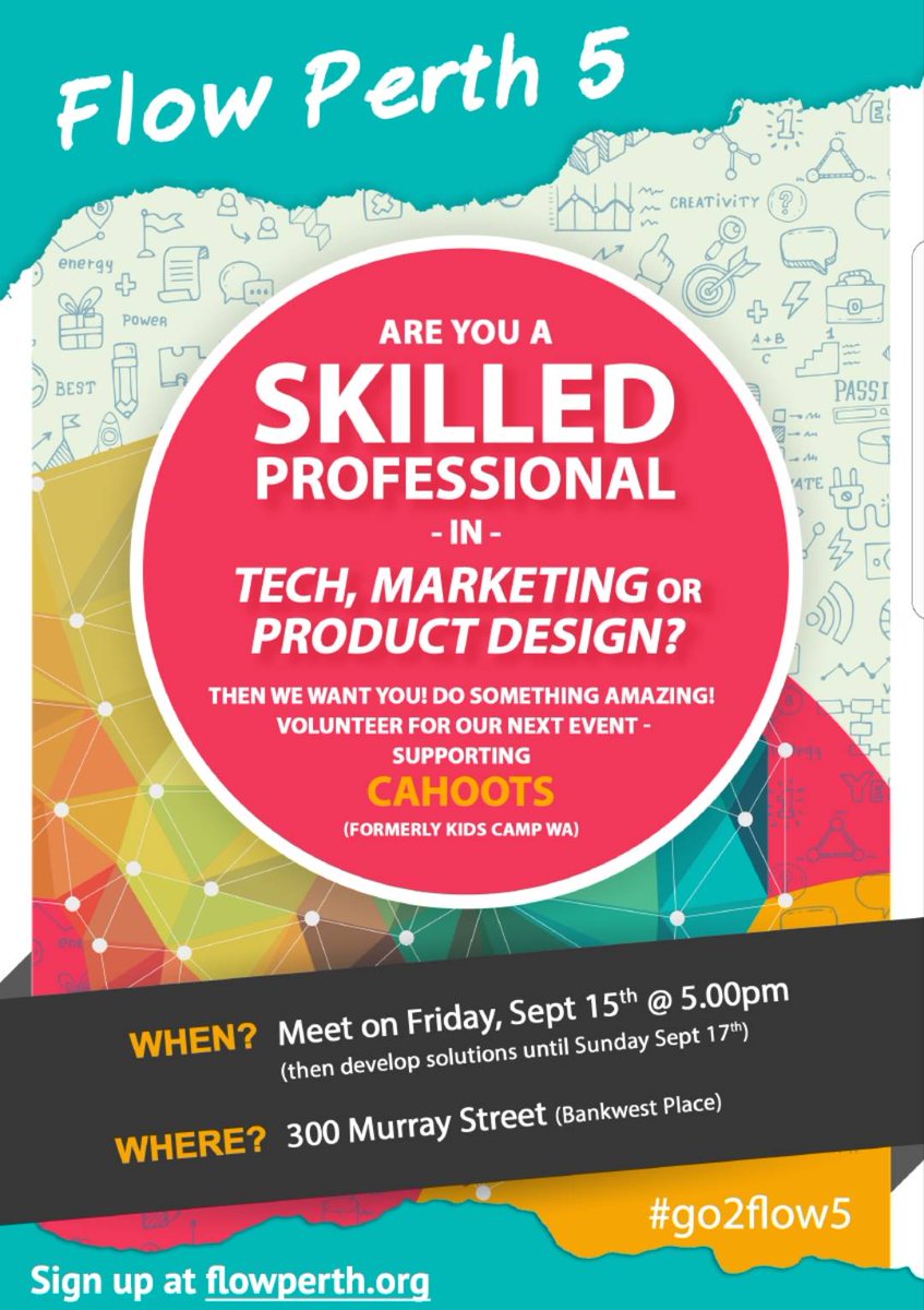 It all kicks off on Friday night. Get excited! <a href="/CahootsOrg/">Cahoots</a> #Agile #Perth #go2flow5