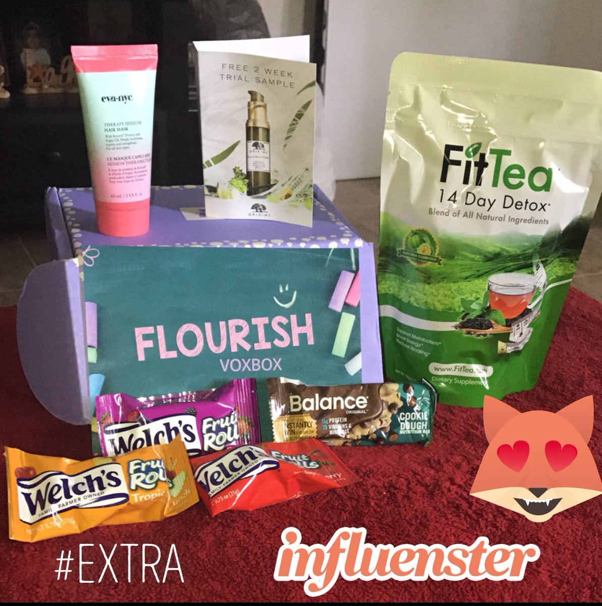 Lifewith_Ang's tweet image. Favorite box thus far!! Yay FitTea and I've been dying to try Origins Plantscription! I received these products free for testing purposes.