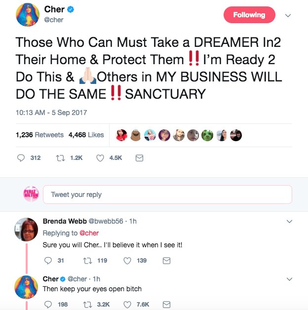 YoNithaa's tweet photo. This is why she's queen! 👏👏👏 #KeepYourEyesOpenBitch https://t.co/iBMNtgXFCs

— Perez Hilton (PerezHilton) September 5, 2017