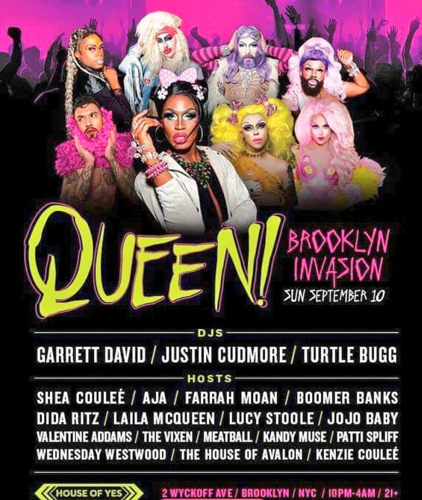 #DragCon AfterParty🎶💃😍 <a href="/houseofyesnyc/">House of Yes</a> Sunday