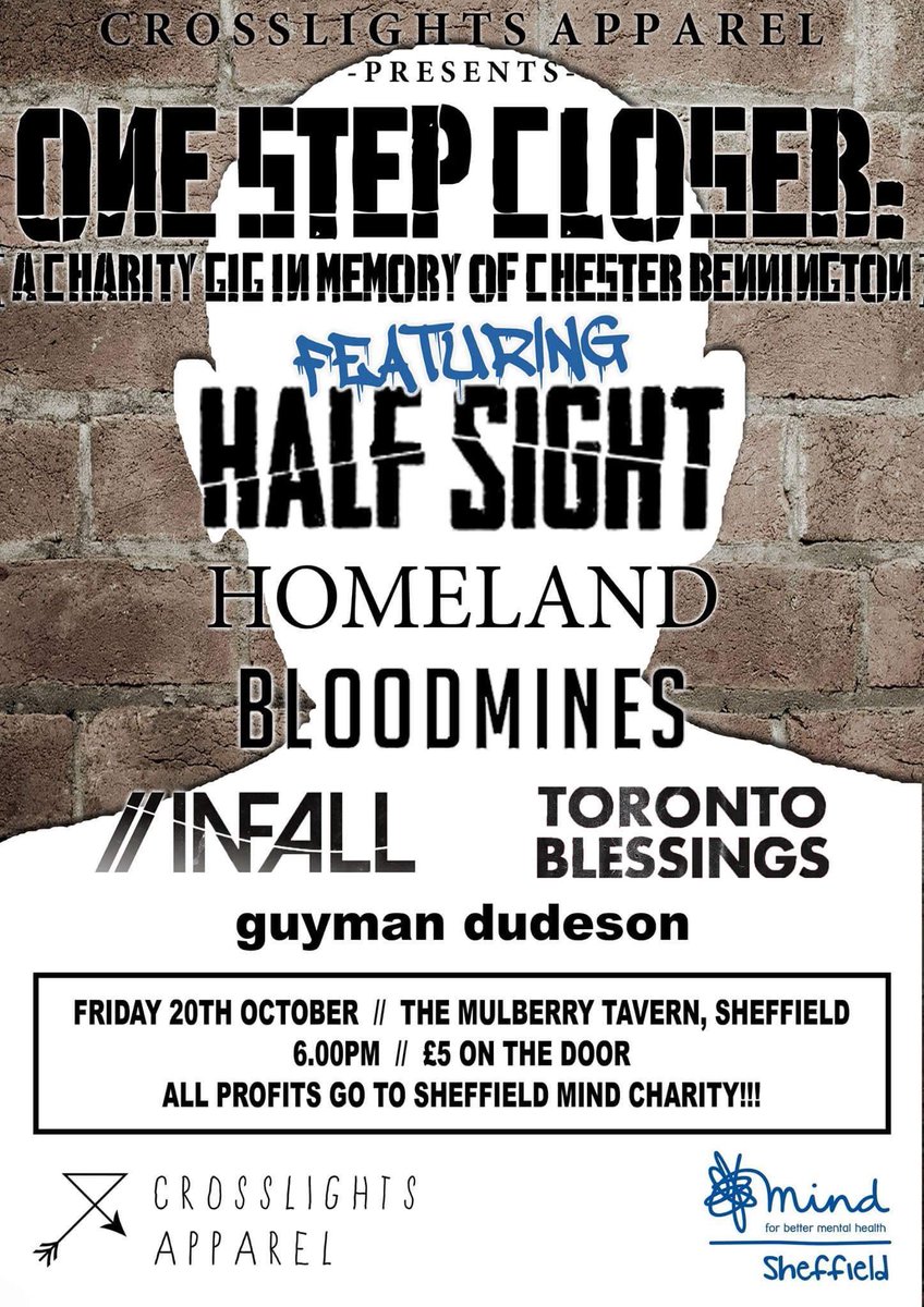 The full lineup for the Chester Bennington/Mind charity gig in Sheffield next month has now been announced! 

facebook.com/events/2207867…