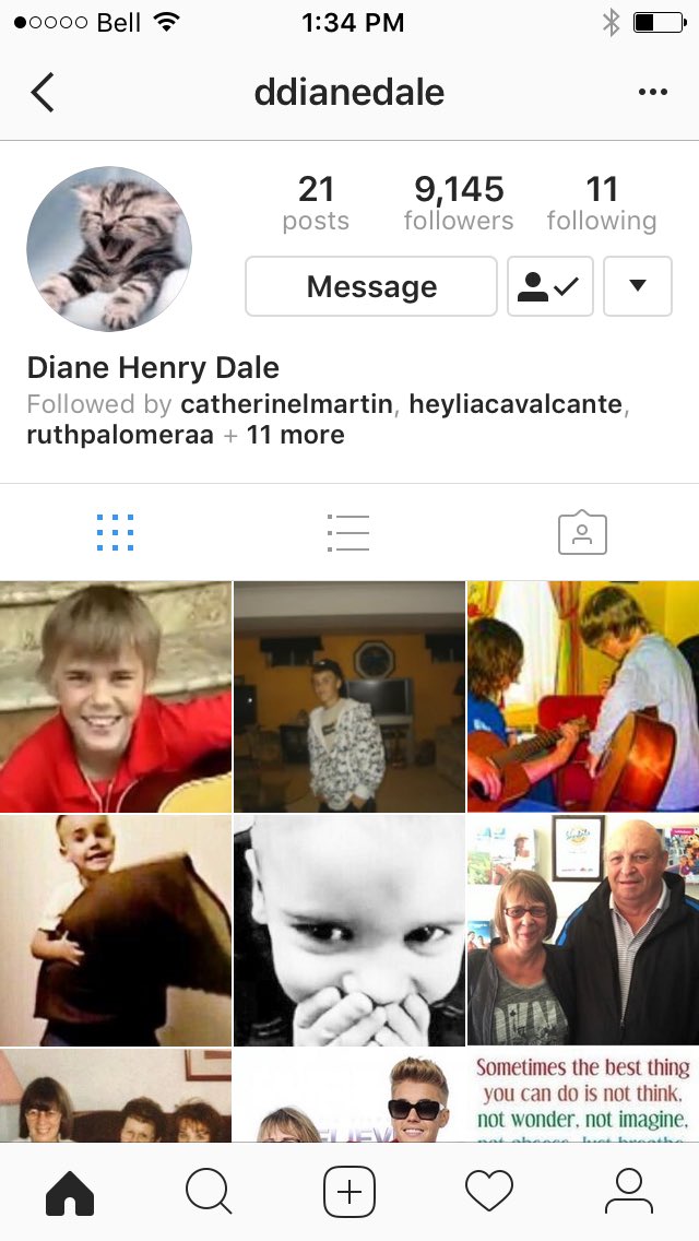 Please don't be fooled by people that are posing as my family. This account is fake!! Please report to instagram and anywhere else u see it