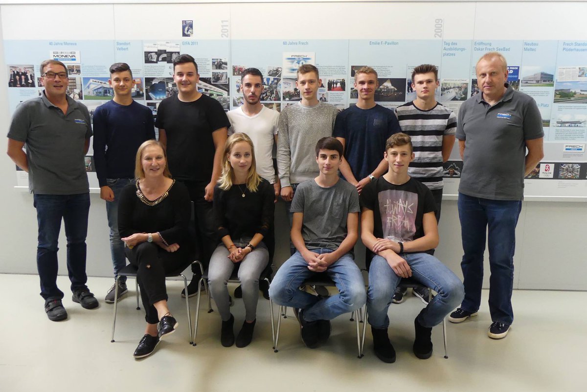 Frech_Service's tweet photo. Zum 01.09 starteten unsere neuen #Azubis bei uns im Unternehmen.
On 01.09 our new #trainees started at our company.
https://t.co/IrzcRRUlne https://t.co/DOKSVsASX7