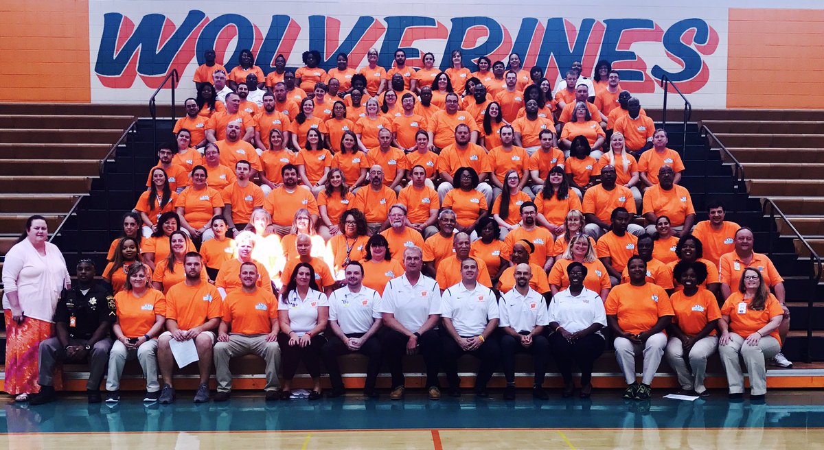 Here is the great Westlake HS Staff. We are prepared to give our BEST this year. That's how we'll be remembered.