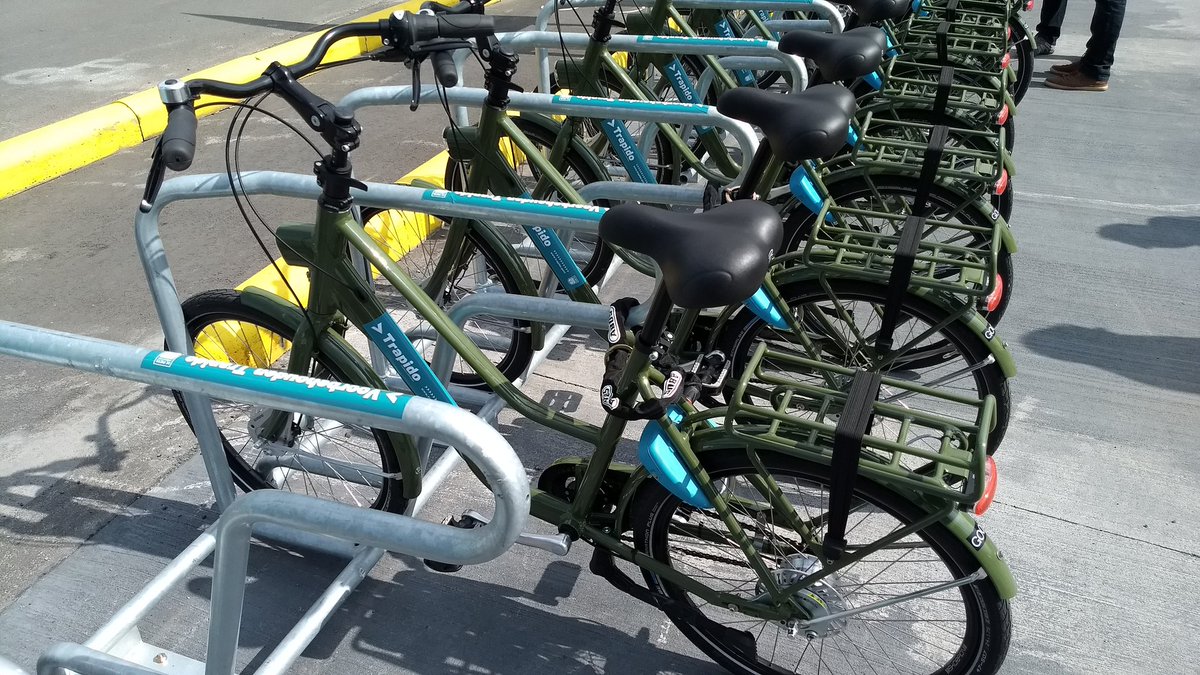 KoenVOvermeiren's tweet photo. Met Trapido doen de 'slimme sloten' nu ook hun intrede in Gent. Boeiende en snelle evoluties op komst! #deelfietsen #mobiliteit #gent https://t.co/tfO8iLUze5