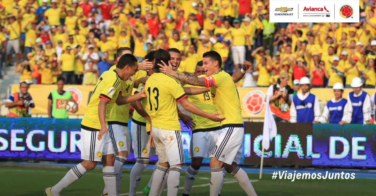 ChevroletCo's tweet photo. Hoy hemos preparado una experiencia única para que vivas la pasión por nuestra selección en un viaje junto a Chevrolet y Avianca. https://t.co/83VpB3dGnt