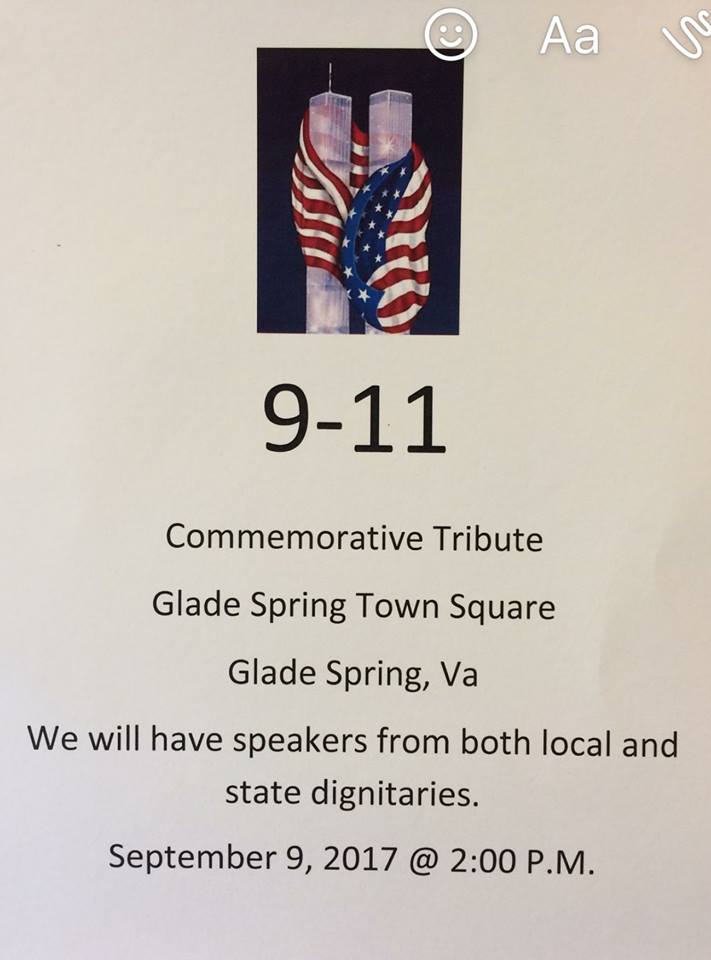 VFWPost1994's tweet photo. #gladespringva #PatriotsDay #vfwpost1994 Commander, Speaker . Join us Saturday #9-11 #America https://t.co/4P0dvGTg0l