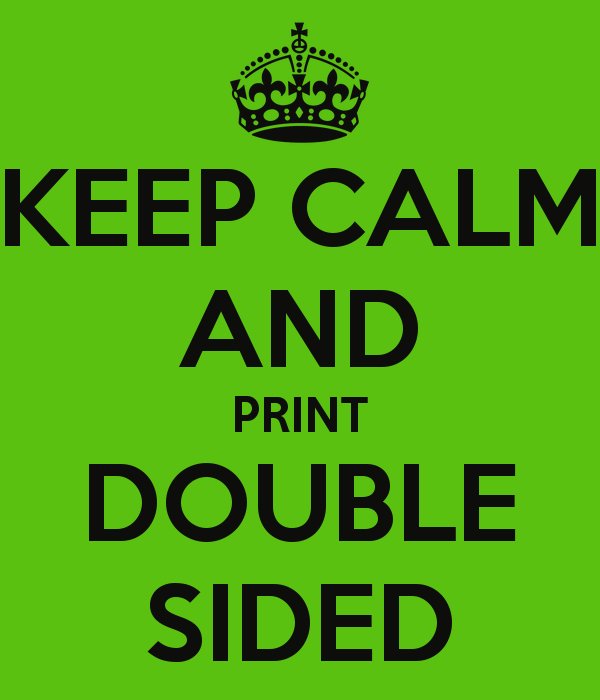 RHAEcoReps's tweet photo. Printing double sided is an easy and effective way to save paper. The printers in #EdmonLow even do it automatically! #reduce https://t.co/AXkiQhTFCK