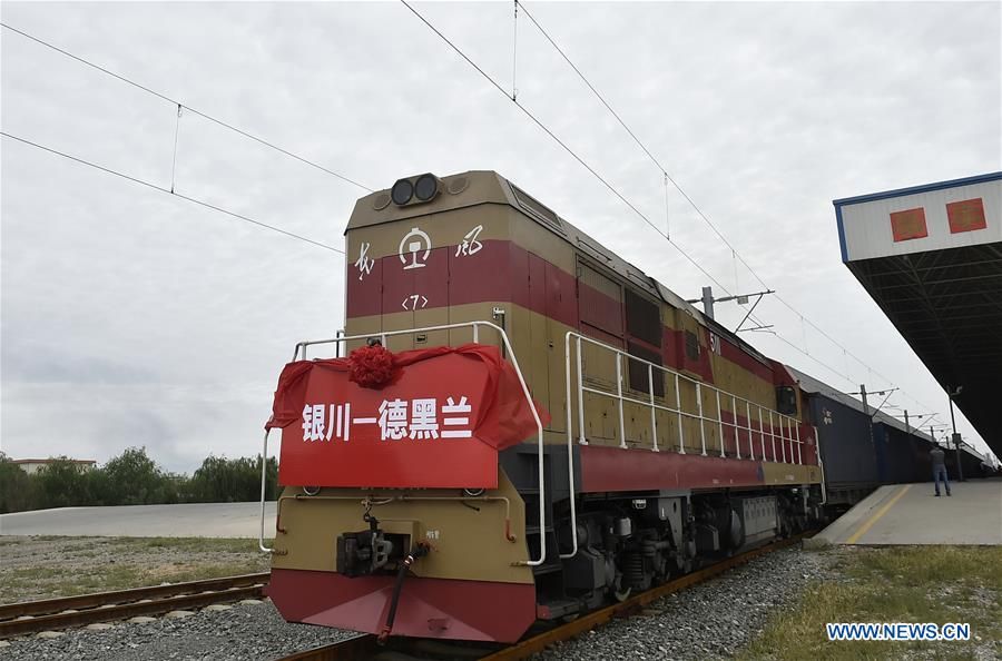 PDChina's tweet photo. Cargo train services launched between north China’s Yinchuan and #Iran’s Tehran https://t.co/E7XOpeWg5A https://t.co/nZiDFauFtD
