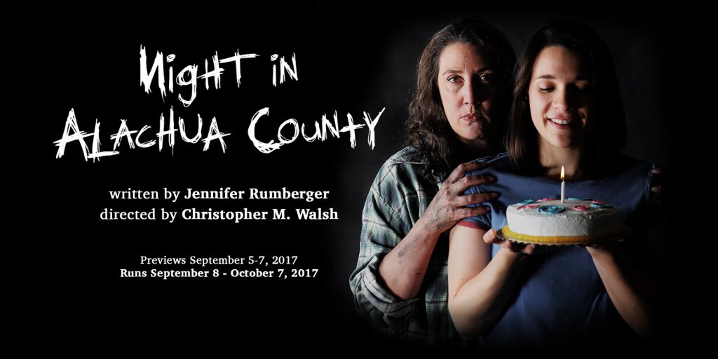WildClawTheatre's tweet photo. NIGHT IN ALACHUA COUNTY – Q&amp;A with Playwright Jennifer Rumberger https://t.co/bLEwFBulot https://t.co/AbVyEuu1mZ
