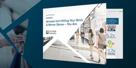 SmarterLoyalty's tweet photo. NEW Whitepaper: #Amazon isn’t making your #Retail brick &amp; mortar store irrelevant (you are) + tips to boost in-store https://t.co/beyd3L1d1y https://t.co/9gJJLQClTw