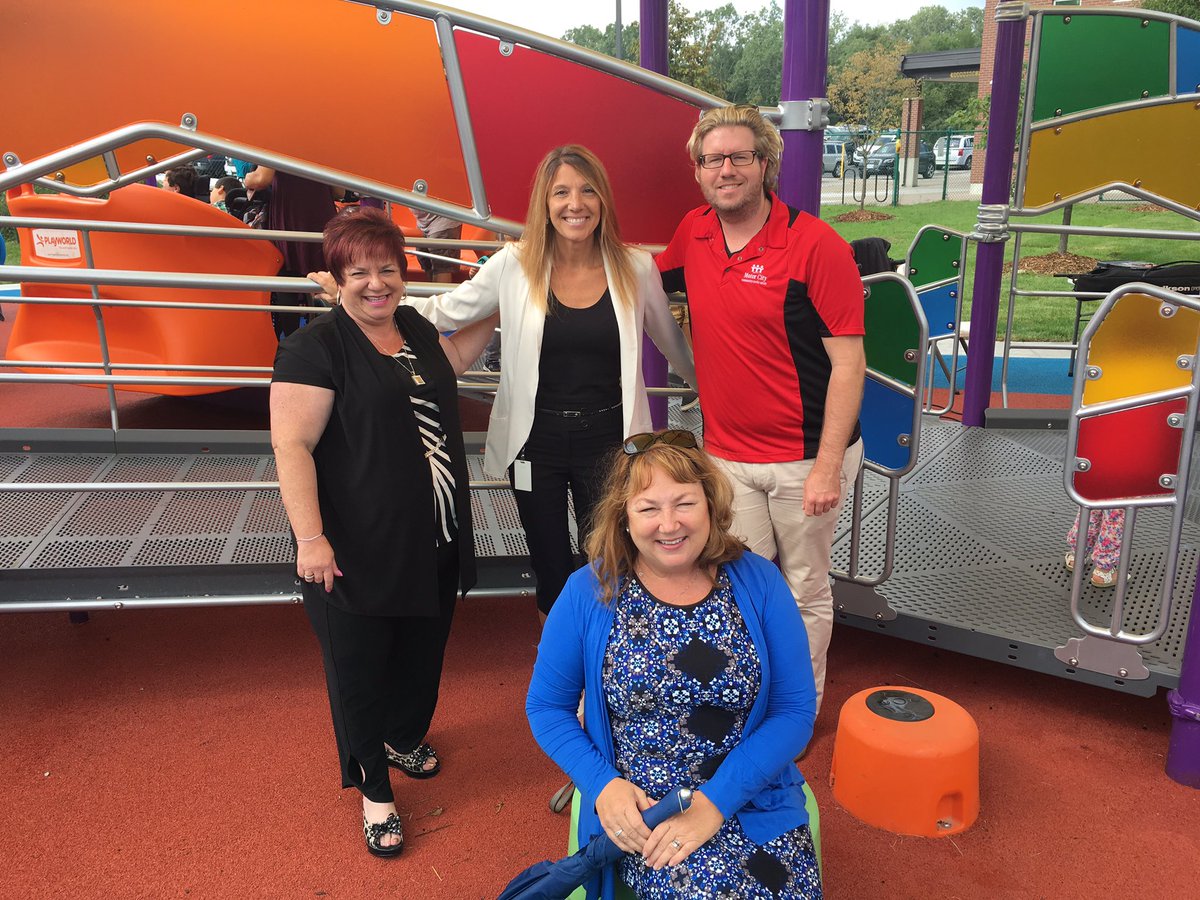 Congrats to <a href="/JMCCentre/">JMCC</a> and @HDGHWindsor on the opening of this amazing new accessible community play ground! An amazing addition to #YQG