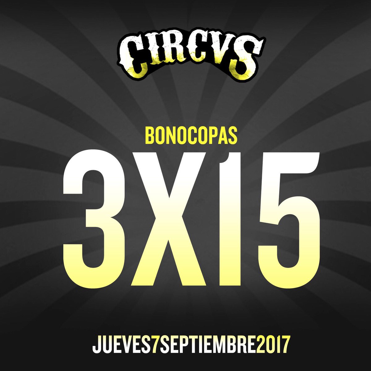 CircvsClub's tweet image. ¡OFERTA EN BONOCOPAS!