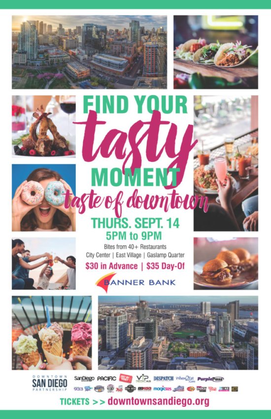 Who wants to win a pair of tickets to Taste of Downtown SD?

buff.ly/2gGLK10

#TasteOfDowntown