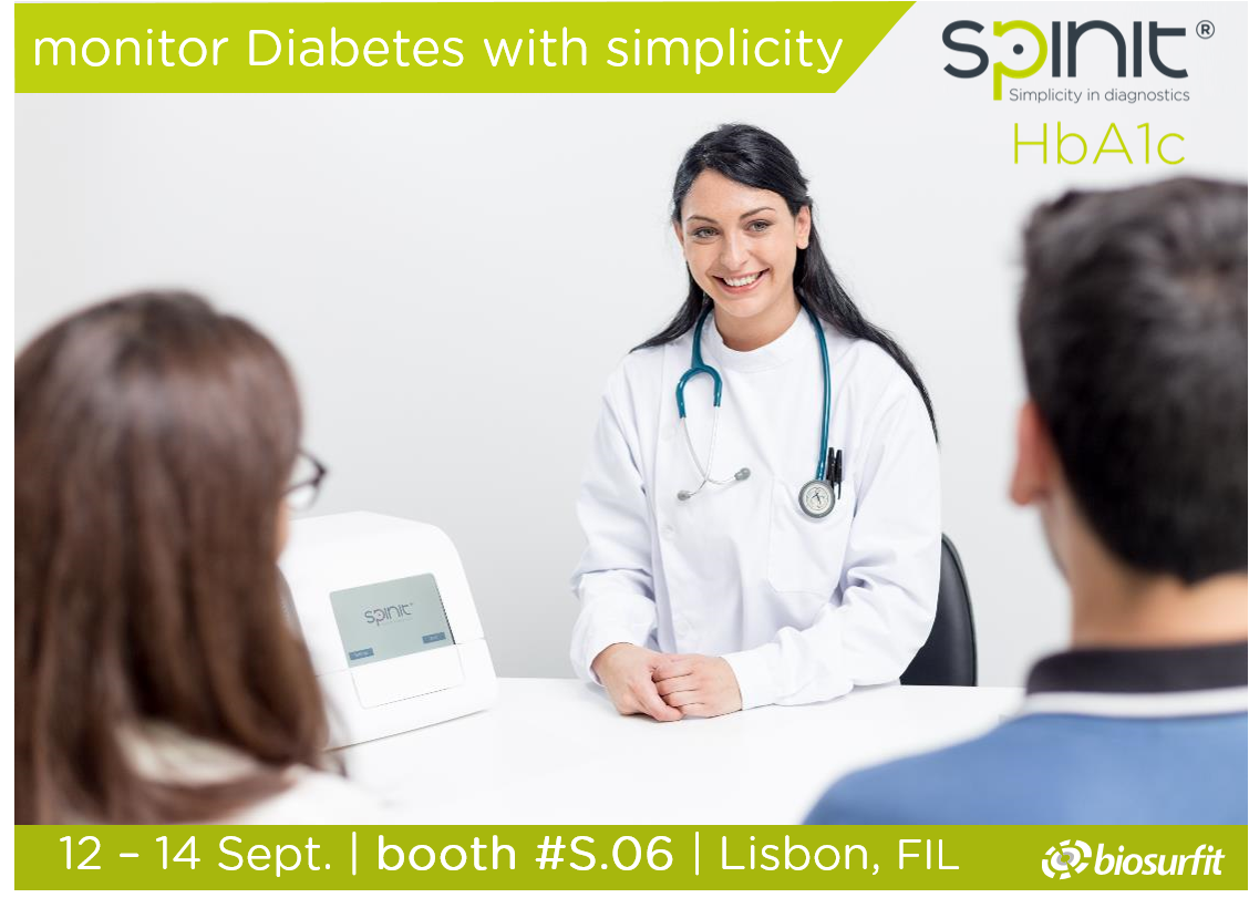 biosurfit's tweet photo. #EASD2017 happening next week! 
See you there! 
#simplicityindiagnostics #pointofcaretesting #diabetes #monitordiabetes https://t.co/SQ8puq0Sk1