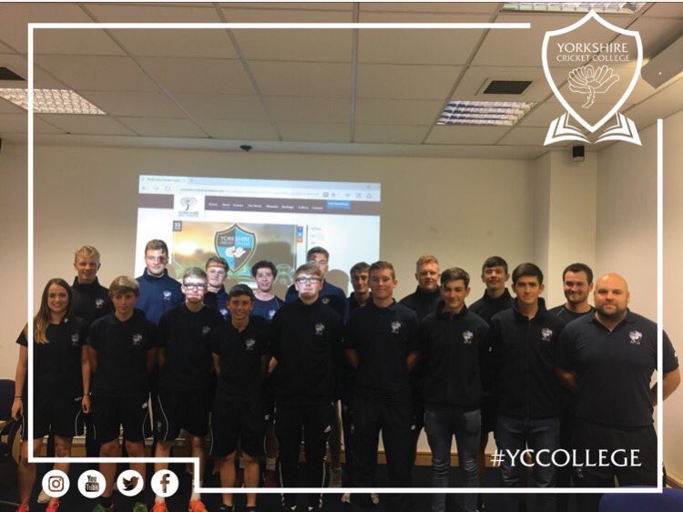 MattGreenPCYC's tweet photo. Can't wait to start working with the new Yorkshire Cricket College Squad. Interested to see where the 2 year journey will take them https://t.co/TZhBCXOWhk