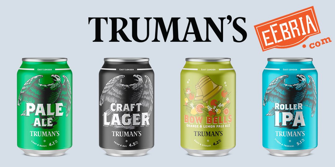 Truman Brewery Etiquetas de cerveza artesanal
