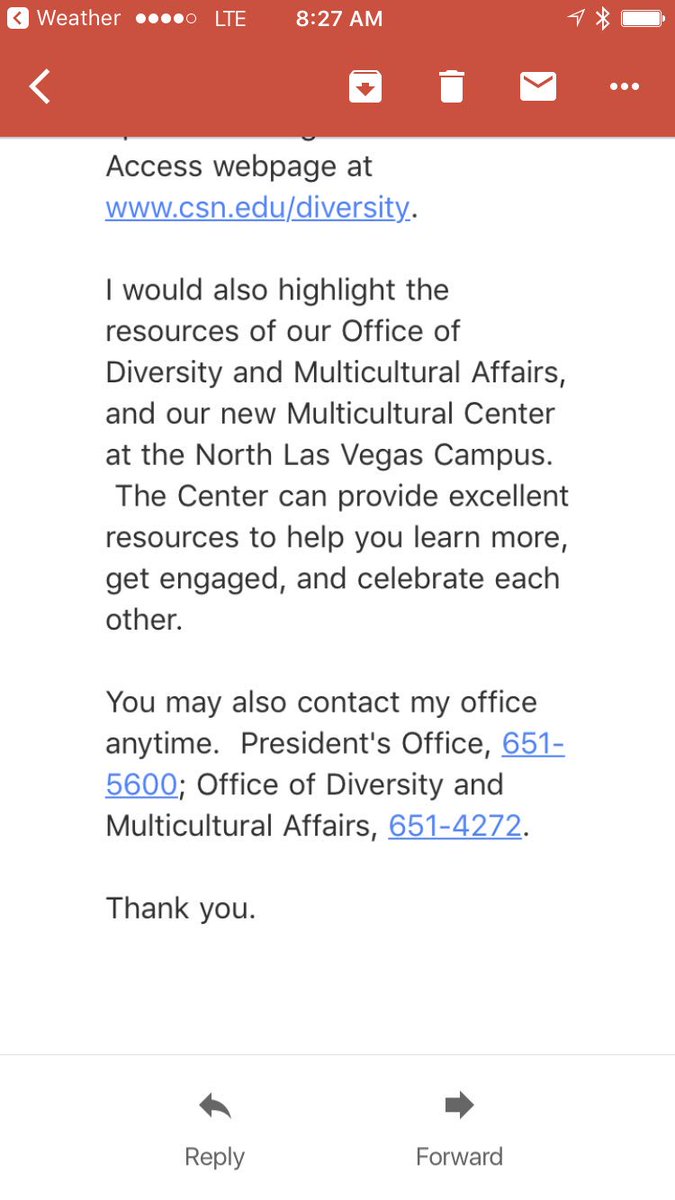 NatalieBruzda's tweet image. Statement from @CSNPresRichards on #DACA decision #nved