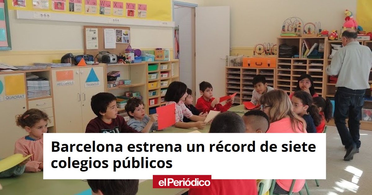 ierrejon's tweet photo. Mientras @ccifuentes aumenta presupuesto para colegios que segregan por sexo @AdaColau demuestra que se puede gobernar fomentando lo público https://t.co/3DjulCoCaI