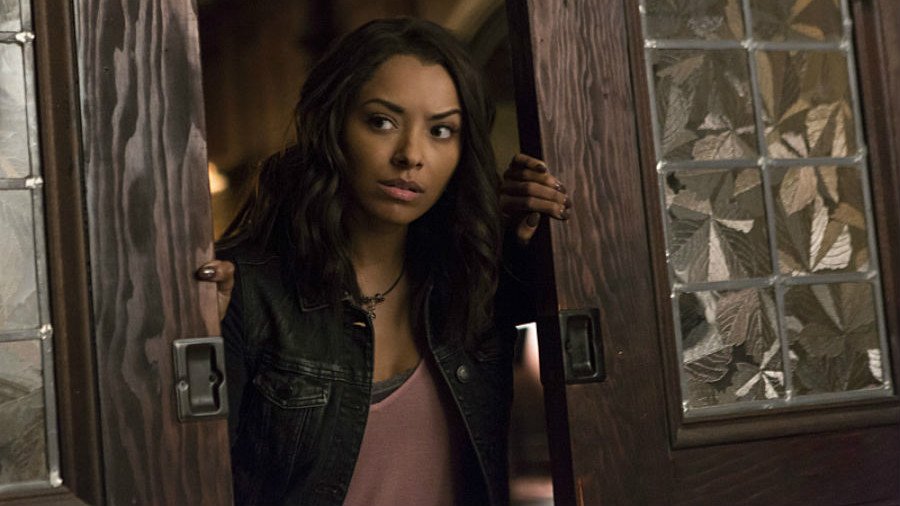 Wishing Kat Graham (seen here in THE VAMPIRE DIARIES) a very Happy Birthday.  